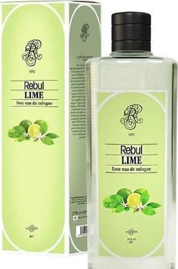 Rebul Lime  250 ml Kolonya Cam Şişe - Image 1