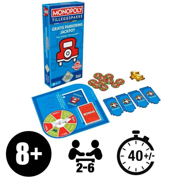 Monopoly Ücretsiz Otopark İkramiyesi Paketi Kız Erkek Çocuk Oyuncak Eğitici Oyuncaklar - Image 1
