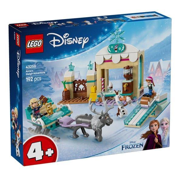 43256 Lego Disney Prensesi Anna Kızak Macerası 192 parça +4 yaş Kız Erkek Çocuk Oyuncak Eğitici Oyun - Image 1