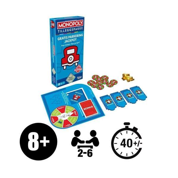 G0718 Monopoly Ücretsiz Otopark İkramiyesi - Genişletme Paketi Kız Erkek Çocuk Oyuncak Eğitici Oyunc - Image 1