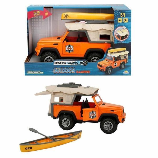 KAMP ARACI SES IŞIK 25CM -SUN Kız Erkek Çocuk Oyuncak Eğitici Oyuncaklar - Image 1