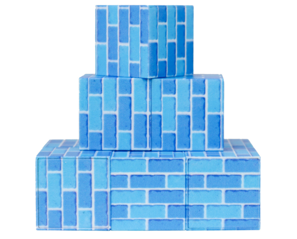 Megacraft 9 Parça Buzul Tuğla Blok Kız Erkek Çocuk Oyuncak Eğitici Oyuncaklar - Image 1