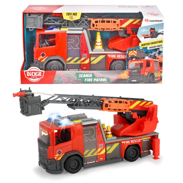 Dickie Scania İtfaiye Aracı Kız Erkek Çocuk Oyuncak Eğitici Oyuncaklar - Image 1
