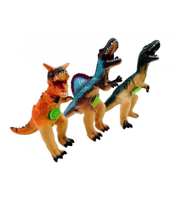 PLASTİK SESLİ DİNAZOR - 1adet Stokta Olan Gönderilir Kız Erkek Çocuk Oyuncak Eğitici Oyuncaklar - Image 1