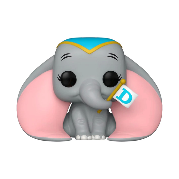 Funko POP Disney: Dumbo - Dumbo with Flag Kız Erkek Çocuk Oyuncak Eğitici Oyuncaklar - Image 1