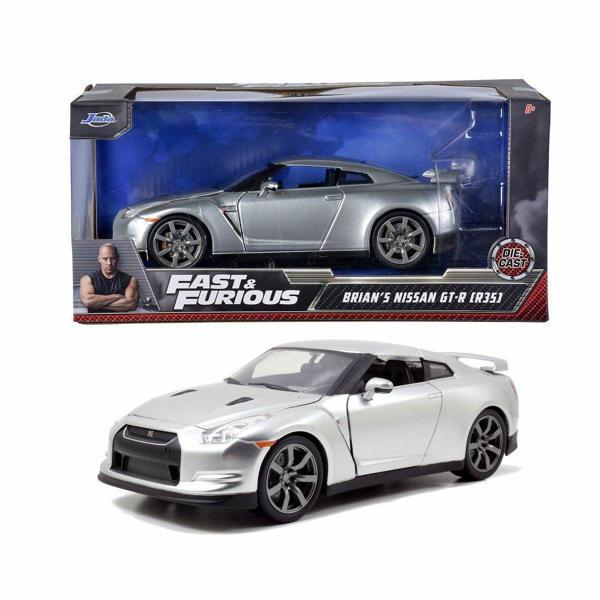 253203082 Hızlı ve Öfkeli 2009 Nissan GT-R 1:24 - Simba Kız Erkek Çocuk Oyuncak Eğitici Oyuncaklar - Image 1