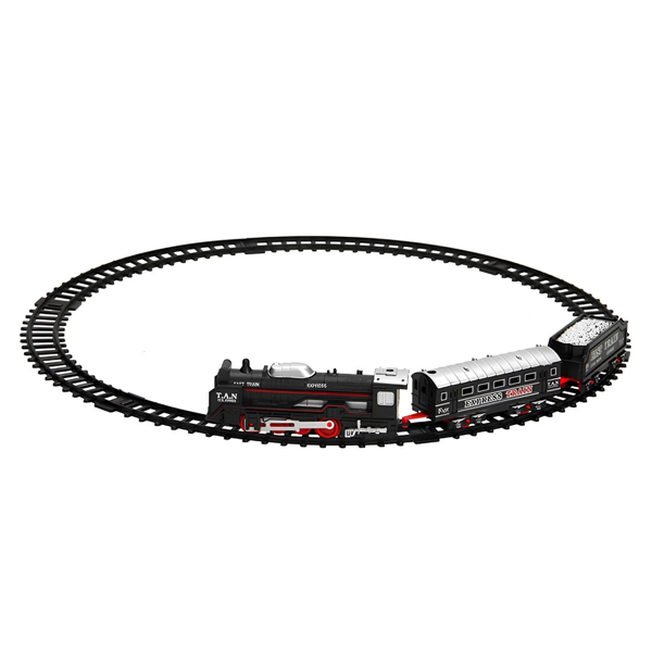 Kutulu 22 Parça Pilli Tren Kız Erkek Çocuk Oyuncak Eğitici Oyuncaklar - Image 1