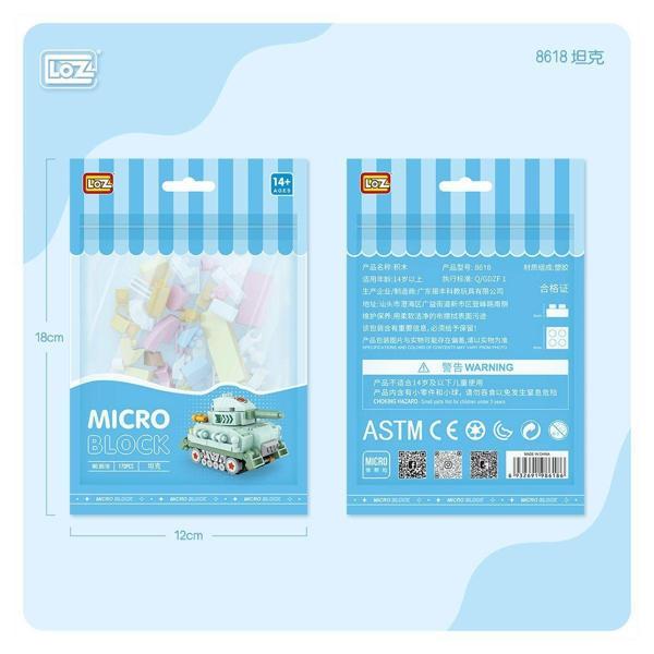 LZ8618 LOZ Blok Oyuncak Mini Poşet -Vagonlife Kız Erkek Çocuk Oyuncak Eğitici Oyuncaklar - Image 1