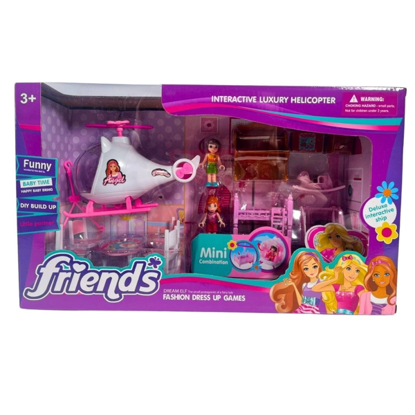 Helikopter Yatak Oyun Seti Kız Erkek Çocuk Oyuncak Eğitici Oyuncaklar - Image 1