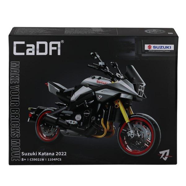 C59021W CADA Suzuki Katana 2022 Blok Seti 1104 Parça -Vagon life Kız Erkek Çocuk Oyuncak Eğitici Oyu - Image 1