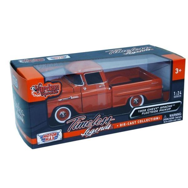 79311 1:24 1958 CHEVY APACHE FLEETLINE PICKUP Kız Erkek Çocuk Oyuncak Eğitici Oyuncaklar - Image 1