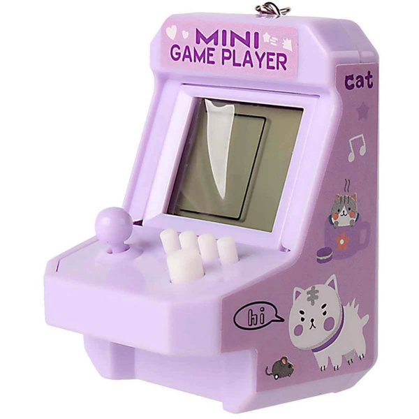 Mini Oyun Konsolu 23 Oyun Modlu Tetris Anahtarlık Kız Erkek Çocuk Oyuncak Eğitici Oyuncaklar - Image 1