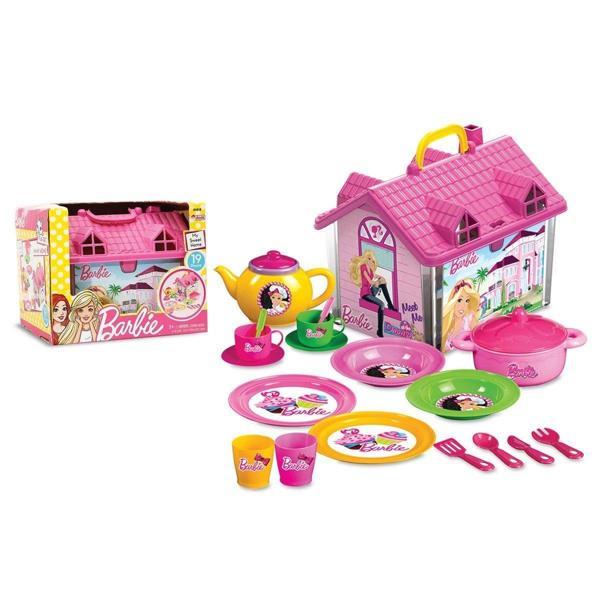 01816 Barbie Ev Çay Seti Kız Erkek Çocuk Oyuncak Eğitici Oyuncaklar - Image 1