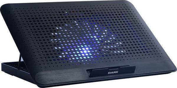 Dark DKACNBLNB Luna  16cm LED FANlı, RPM, 6x Yükseklik Ayar,2xUSB 15.6" Leptop Soğutucu Siyah - Image 1