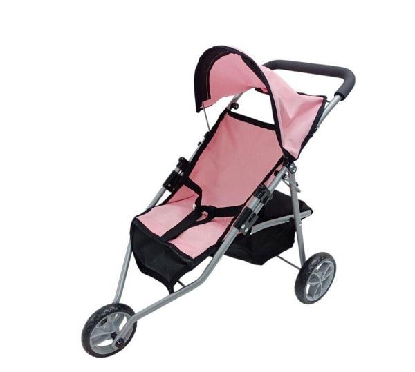 FL9122 KATLANABILIR 3 TEKER SPOR OYUNCAK BEBEK ARABASI Kız Erkek Çocuk Oyuncak Eğitici Oyuncaklar - Image 1