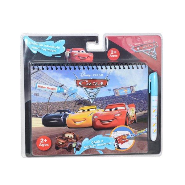 BK004 Gepettoys, Cars Sihirli Boyama Kitabı Kız Erkek Çocuk Oyuncak Eğitici Oyuncaklar - Image 1
