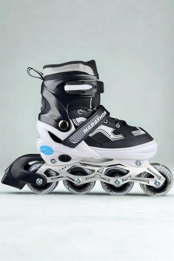 IŞIKLI ALIŞTIRMALI PATEN MARATHON L BEDEN Kız Erkek Çocuk Oyuncak Eğitici Oyuncaklar - Image 1