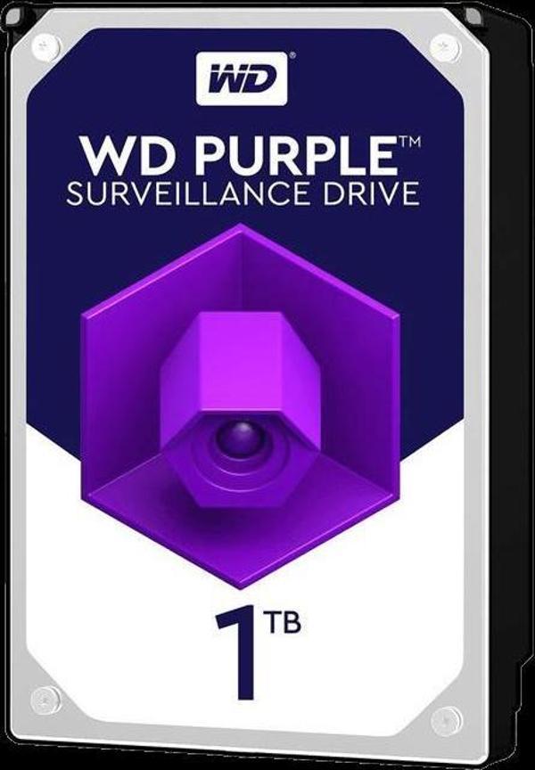 Wd 1Tb Purple 3,5" 64Mb 5400Rpm Wd10Purz Harddisk - Image 1