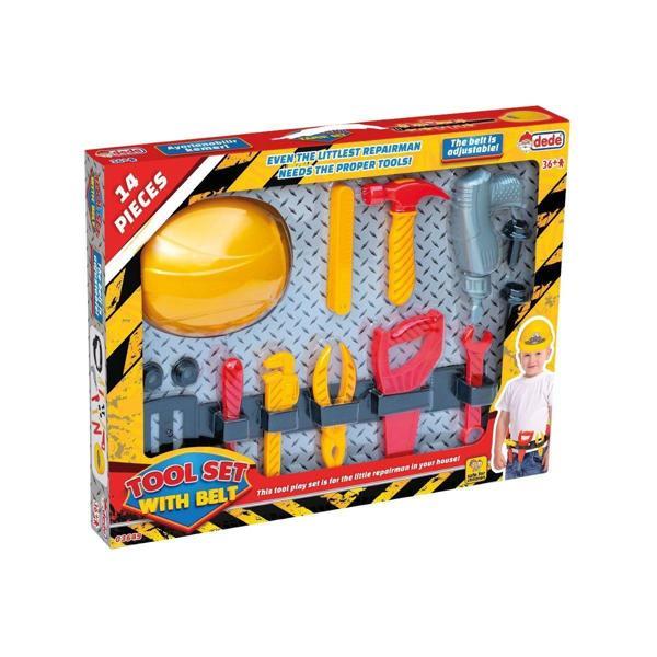 03649 Dede, Kemerli Tamir Seti Kız Erkek Çocuk Oyuncak Eğitici Oyuncaklar - Image 1