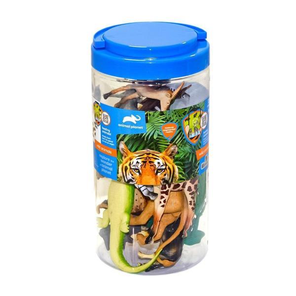 SH-D6401 Vahşi Hayvan Oyun Seti 23cm Kız Erkek Çocuk Oyuncak Eğitici Oyuncaklar - Image 1