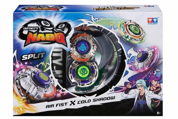 Infinity Nado Split Metal 2´li Set Air Fist Cold Shadow Kız Erkek Çocuk Oyuncak Eğitici Oyuncaklar - Image 1