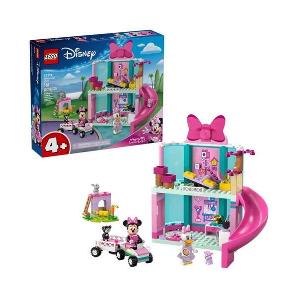 43274 Lego Disney Minnie'nin Evcil Hayvan Oteli 161 parça +4 yaş Kız Erkek Çocuk Oyuncak Eğitici Oyu - Image 1