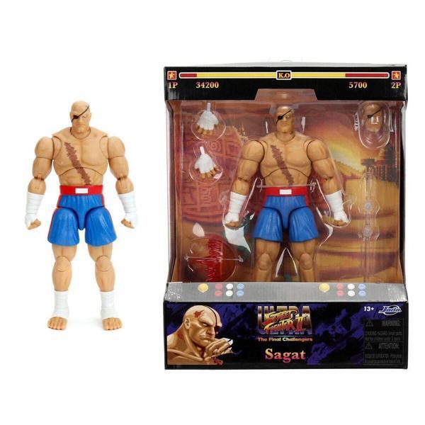 9335171314R00 Street Fighter II Sagat 7 5Figure Kız Erkek Çocuk Oyuncak Eğitici Oyuncaklar - Image 1