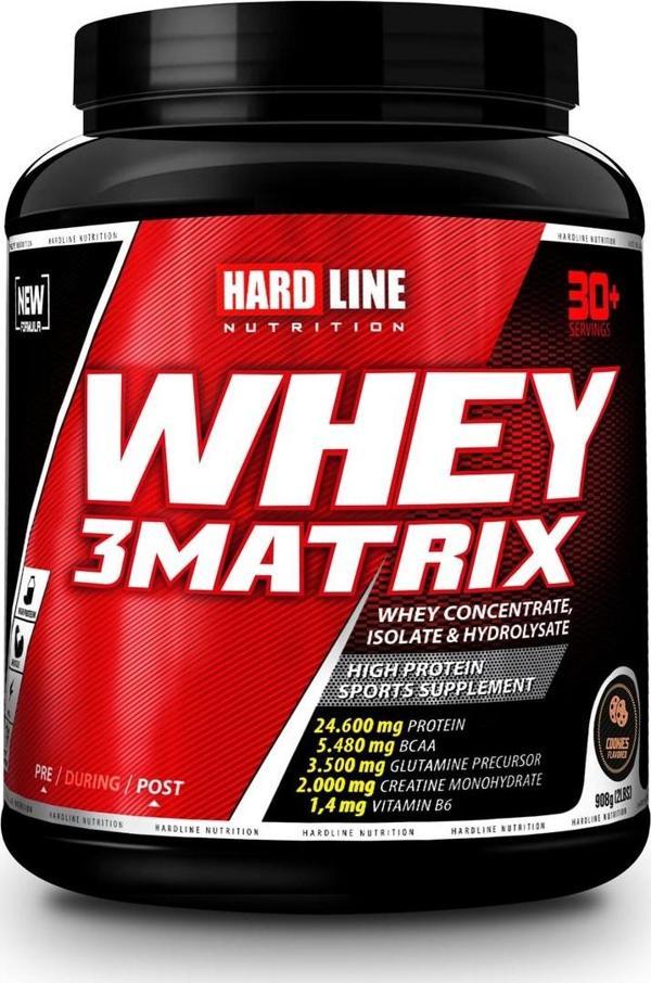 Hardline Whey3 Matrix 908 gr Cookies (KURABİYE AROMALI) - Image 1