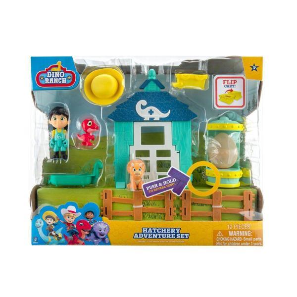 DNA04000 Dino Ranch Çiftlik Oyun Seti - DNR0013 +3 yaş Kız Erkek Çocuk Oyuncak Eğitici Oyuncaklar - Image 1