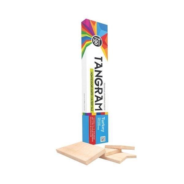 1431 Redka, T Tangram 4 Parça Kız Erkek Çocuk Oyuncak Eğitici Oyuncaklar - Image 1