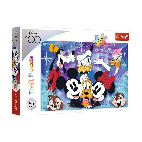 PUZZLE-16462 Disney Trefl Puzzle 100 Parça Kız Erkek Çocuk Oyuncak Eğitici Oyuncaklar - Image 1
