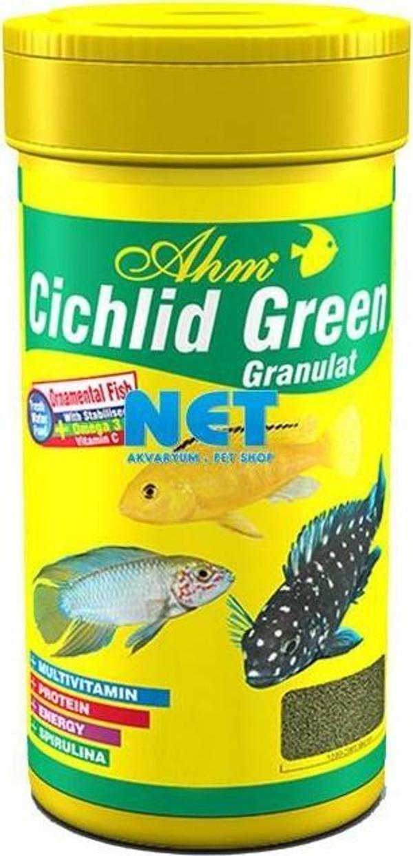 Ahm Cichlid Green Granulat 250 ml  - Image 1