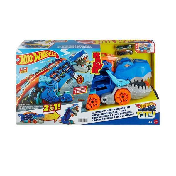 HNG50 Hot Wheels Ultimate T-Rex Tır Kız Erkek Çocuk Oyuncak Eğitici Oyuncaklar - Image 1