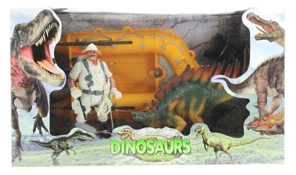 Dinozor Avcısı Botlu Oyun Seti Kız Erkek Çocuk Oyuncak Eğitici Oyuncaklar - Image 1