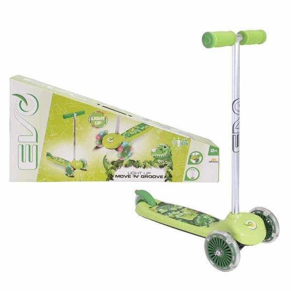 EVO SCOOTER 3TKR DİNO MOVE N GROOVE IŞIK Kız Erkek Çocuk Oyuncak Eğitici Oyuncaklar - Image 1