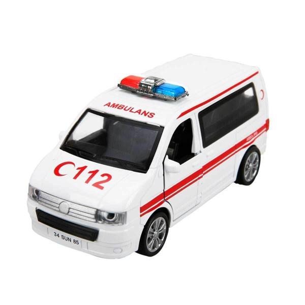 1:32 Sesli ve Işıklı Şehir Kurtarma Araçları 13cm - 1adet Fiyatıdır Kız Erkek Çocuk Oyuncak Eğitici  - Image 1