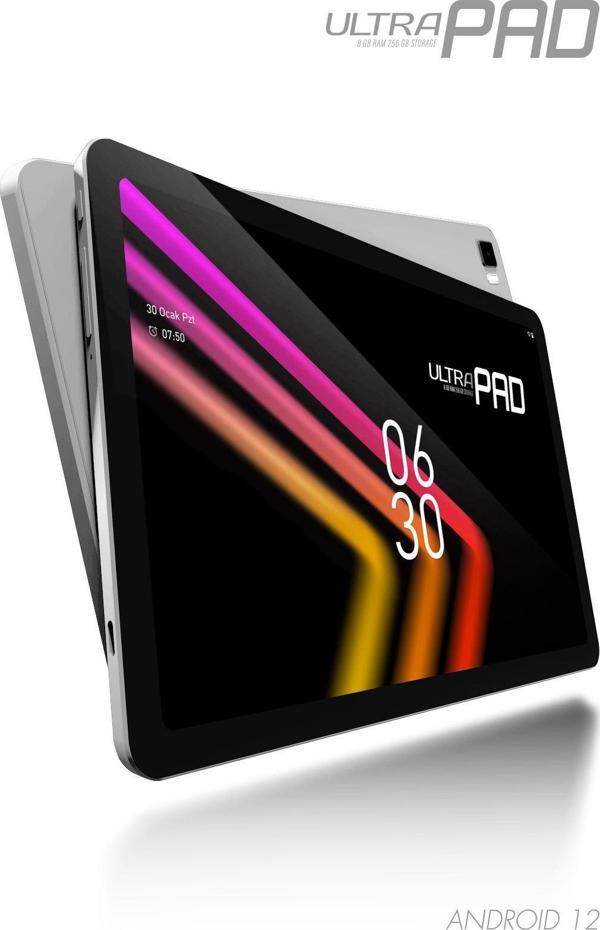 Vorcom 10.36 Inc 8 Gb Ram 256 Gb Hafıza 1200*2000 Hd Ips Ekran 8 Çekirdek Işlemcili Ultrapad Gümüş Tablet - Image 1