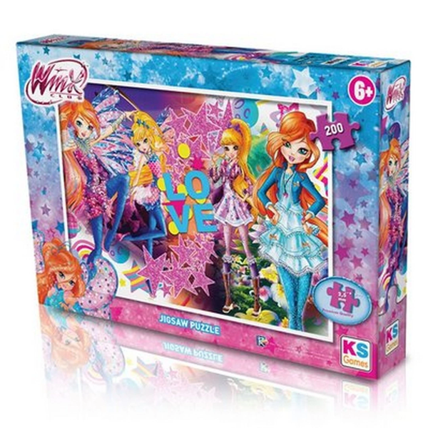 200 Parça Winx Club Yapboz - WINX.113 Kız Erkek Çocuk Oyuncak Eğitici Oyuncaklar - Image 1