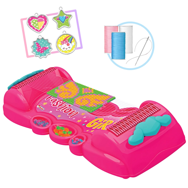 Dede Takı Dokuma Seti Kız Erkek Çocuk Oyuncak Eğitici Oyuncaklar - Image 1