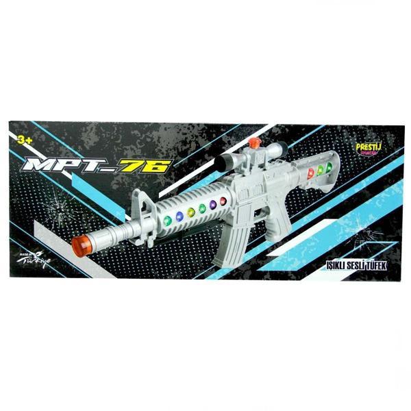 MPT-76 Işıklı Sesli Tüfek Kız Erkek Çocuk Oyuncak Eğitici Oyuncaklar - Image 1