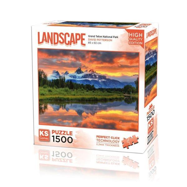22037 Grand Teton National Park 1500 Parça -KSPuzzle Kız Erkek Çocuk Oyuncak Eğitici Oyuncaklar - Image 1