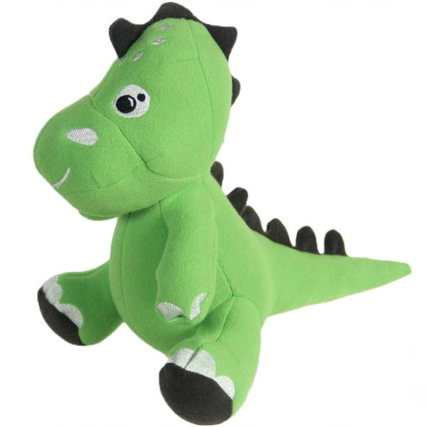 Dino Peluş Oyuncak Yeşil 25cm Kız Erkek Çocuk Oyuncak Eğitici Oyuncaklar - Image 1