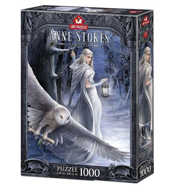 5229 Gece yarısı Habercisi 1000 Parça - Art Puzzle Kız Erkek Çocuk Oyuncak Eğitici Oyuncaklar - Image 1