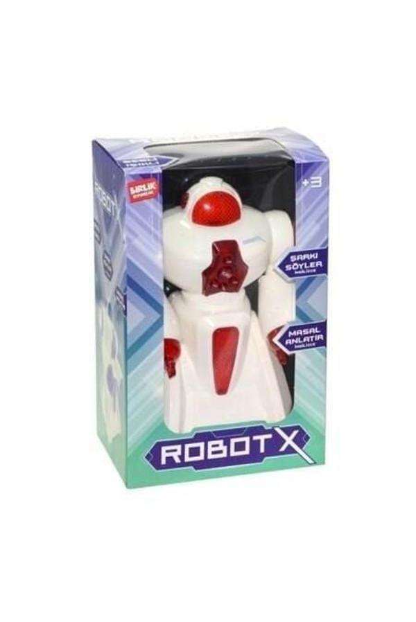 Türkçe Sesli Pilli Robot X Oyuncak Kız Erkek Çocuk Oyuncak Eğitici Oyuncaklar - Image 1