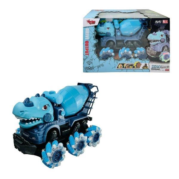 YJ-078-3 1:14 Uzaktan Kumandalı Full Fonksiyon 2.4G Dinozor Beton Mikseri Kız Erkek Çocuk Oyuncak Eğ - Image 1