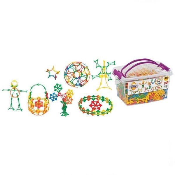 Dede Kelebek Puzzle Box Eğitici Şekiller 480 Parça Kız Erkek Çocuk Oyuncak Eğitici Oyuncaklar - Image 1