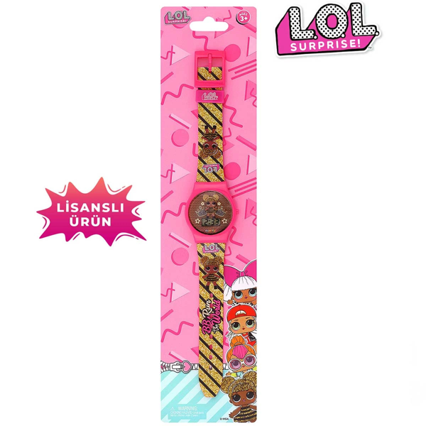 MiniFlak Lisanslı LOL Surprise LOL7151 Çocuk Kol Saati Kız Erkek Çocuk Oyuncak Eğitici Oyuncaklar - Image 1