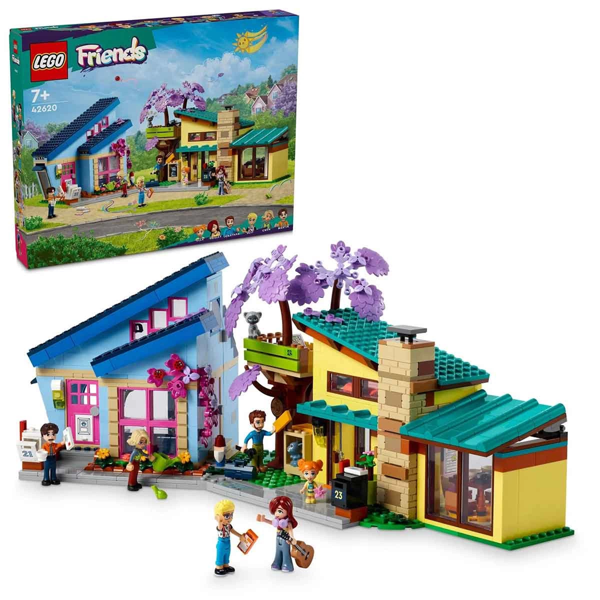 LEGO Friends Olly ve Paisley'nin Aile Evleri 42620 Kız Erkek Çocuk Oyuncak Eğitici Oyuncaklar - Image 1