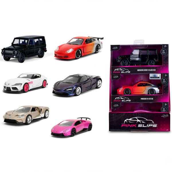 Jada 1:32 Pink Slips Model Oto Display 253292000 Kız Erkek Çocuk Oyuncak Eğitici Oyuncaklar - Image 1