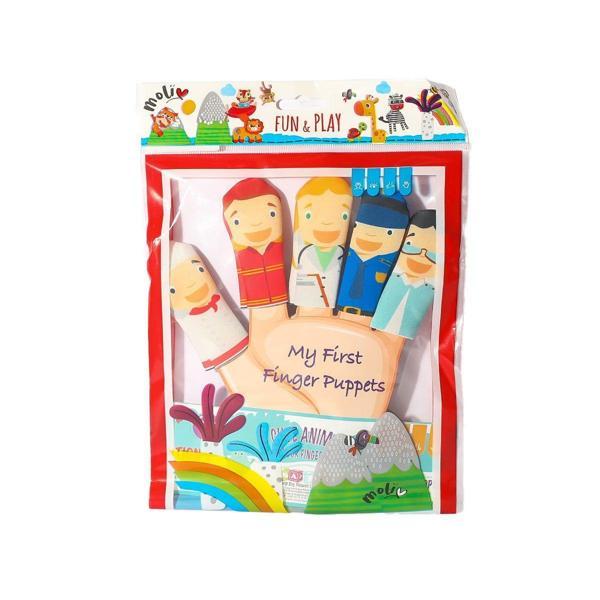 MOL-109 Meslekler Kukla Kız Erkek Çocuk Oyuncak Eğitici Oyuncaklar - Image 1